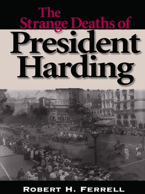 cover image of The Strange Deaths of President Harding